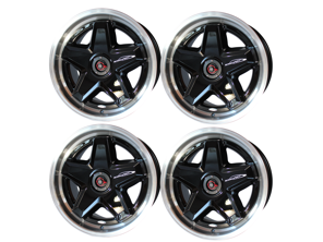 speedART 18' ATS style monobloc and cover wheel set Black. Porsche 964 / 993 / 996 / 997.1 / 986 / 987 / 928